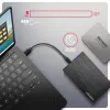 Axagon EE25-XA6C Caja externa compacta de aluminio USB-C 5 Gbit/s – SATA 6G para SSD/HDD de 2,5