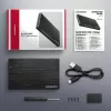 Axagon EE25-XA6C Caja externa compacta de aluminio USB-C 5 Gbit/s – SATA 6G para SSD/HDD de 2,5