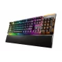Teclado gaming mecánico be quiet! Light Mount Silent Tactile USB QWERTY US English, RGB, tamaño completo, cable USB Type-A a Type-C