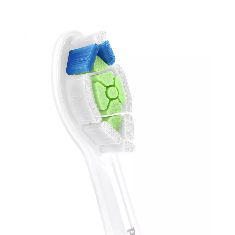 Cepillos de recambio Philips HX6062/87 pack de 2, cerdas medias, blanco