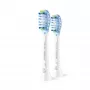 Philips Premium Plaque Defence HX9042/87 pack de 2 cabezales de cepillo, 2 uds., blanco, 3 meses, medio, Philips