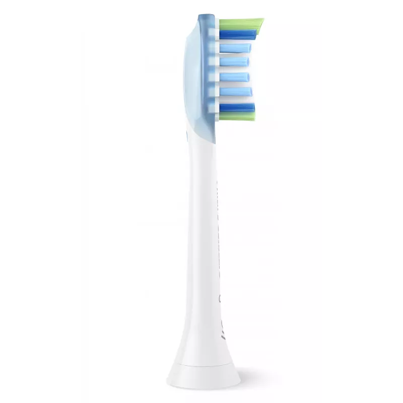 Philips Premium Plaque Defence HX9042/87 pack de 2 cabezales de cepillo, 2 uds., blanco, 3 meses, medio, Philips