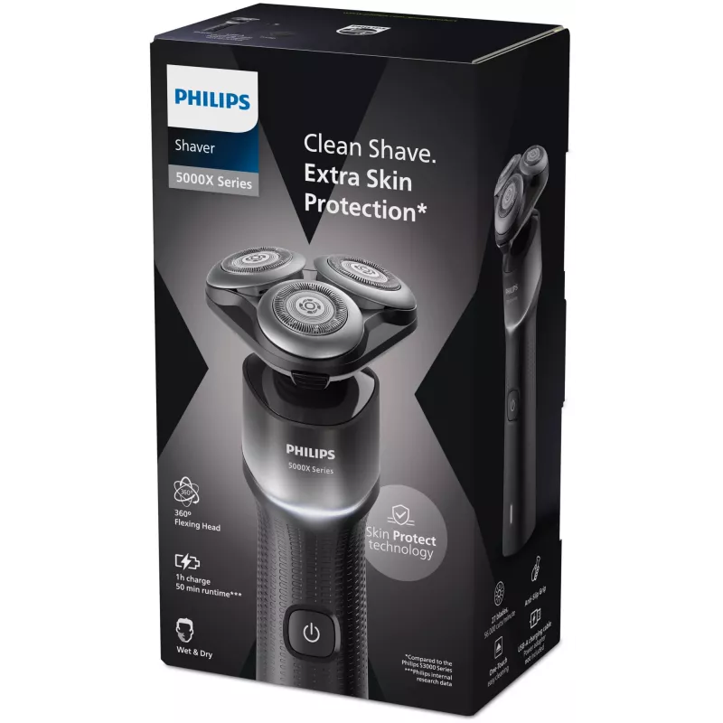 Philips Shaver 5000X series X5004/00 afeitadora en húmedo y en seco