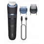 Recortadora de barba Philips BT3665/15 con cuchillas de metal completo, 0,5–20 mm, 40 niveles, inalámbrica, negra