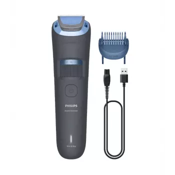 Recortadora de barba Philips 3000 Series BT3617/15 cuidado de la barba con cuchillas de puntas redondeadas