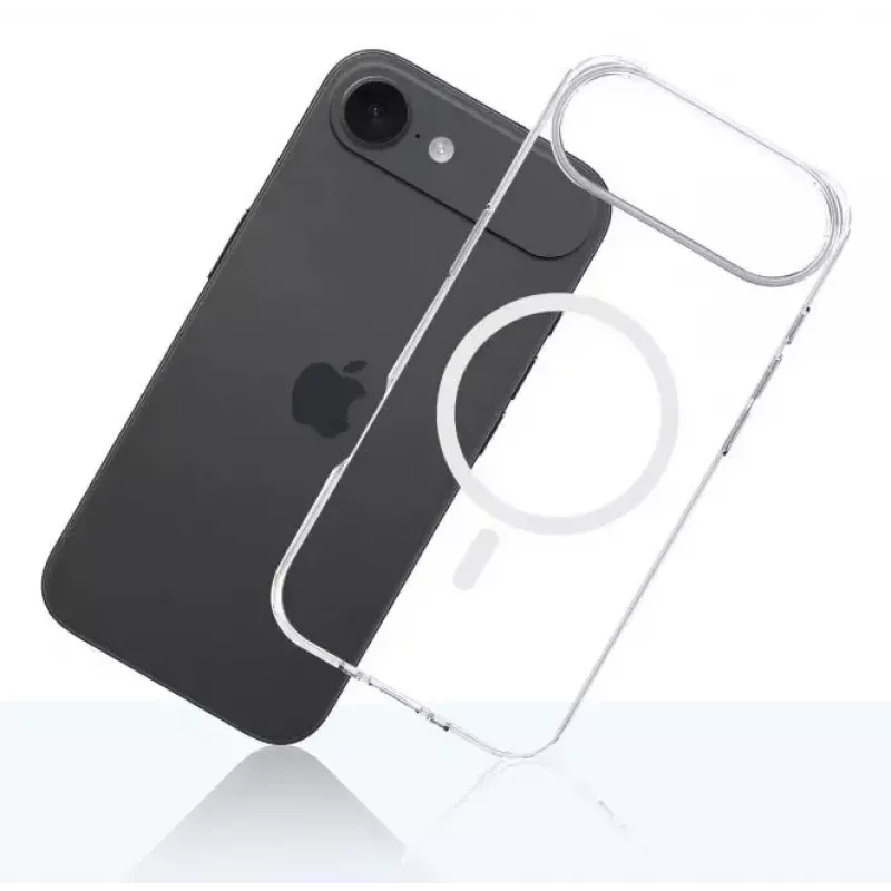 Funda 3MK para Apple iPhone 17 Air – funda transparente TPU/PU, compatible con pantalla de 6,5 pulgadas (16,5 cm)
