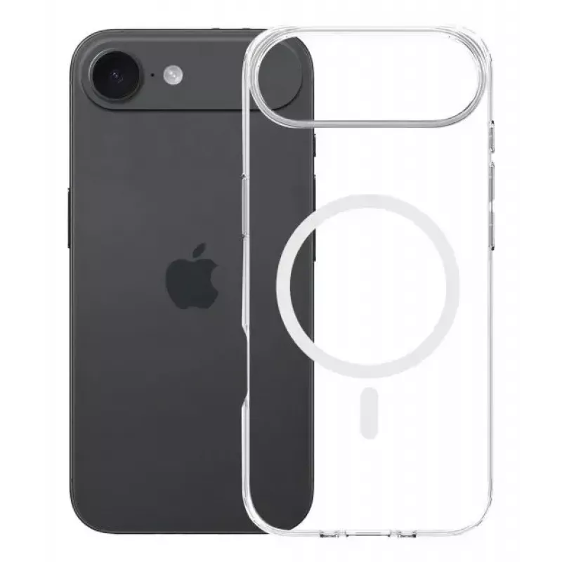 Funda 3MK para Apple iPhone 17 Air – funda transparente TPU/PU, compatible con pantalla de 6,5 pulgadas (16,5 cm)