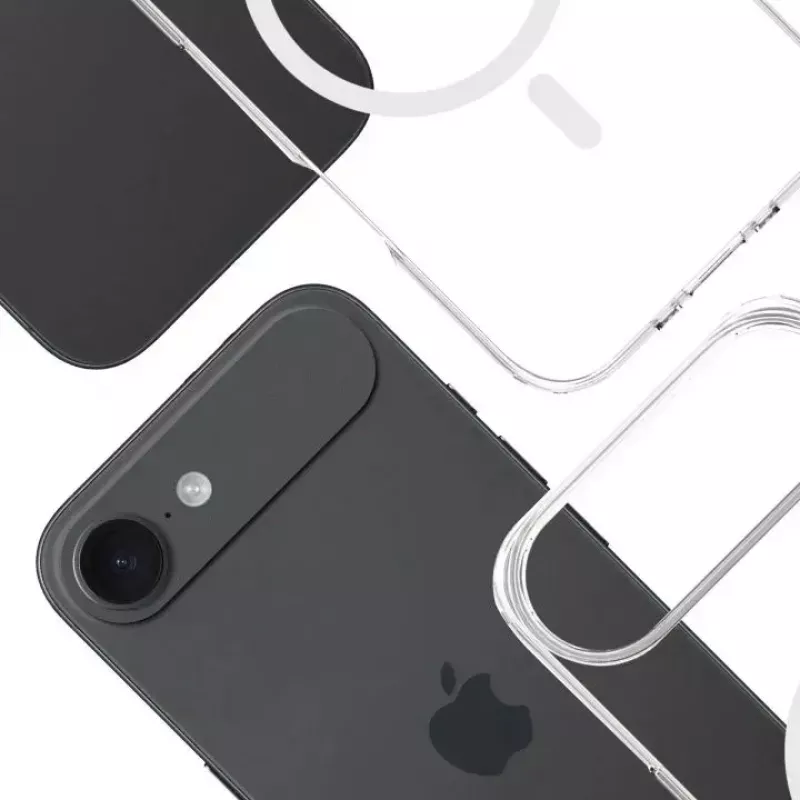 Funda 3MK para Apple iPhone 17 Air – funda transparente TPU/PU, compatible con pantalla de 6,5 pulgadas (16,5 cm)