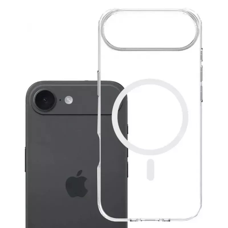 Funda 3MK para Apple iPhone 17 Air – funda transparente TPU/PU, compatible con pantalla de 6,5 pulgadas (16,5 cm)