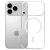 Funda protectora 3MK Armor MagCase para Apple iPhone 17 Pro, sujeción magnética, transparente/ahumado