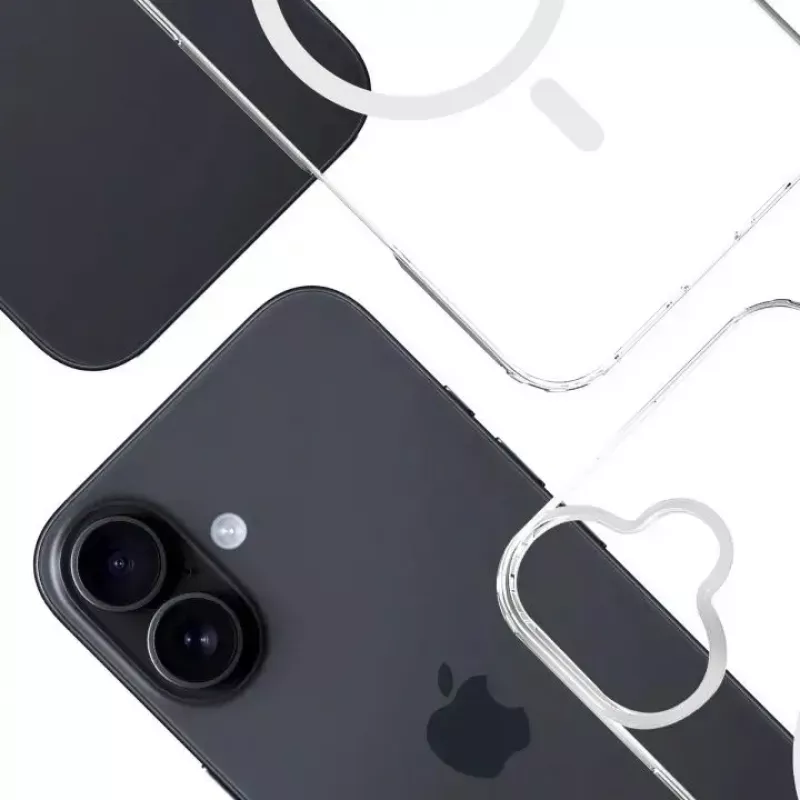 3mk Armor MagCase funda para Apple iPhone 17, compatible con MagSafe, carcasa trasera de TPU, esquinas reforzadas, transparente