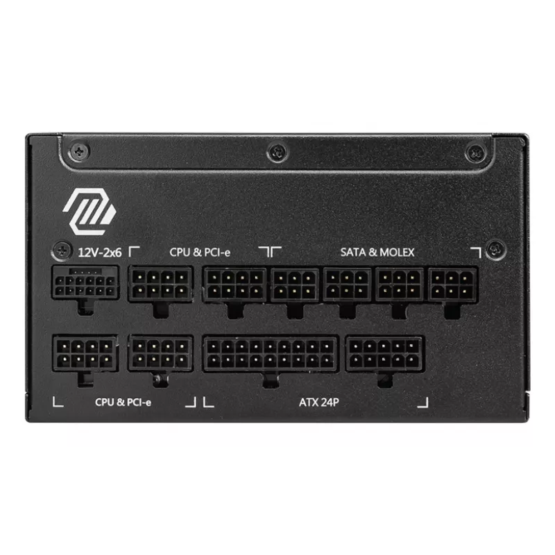 MSI MAG A1000GL PCIE5 II fuente de alimentación 1000 W 24-Pin ATX ATX negro