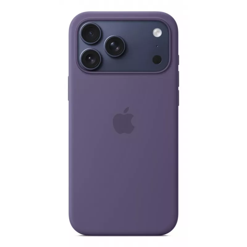 APPLE iPhone 17 Pro Max - funda de silicona con MagSafe - lila niebla