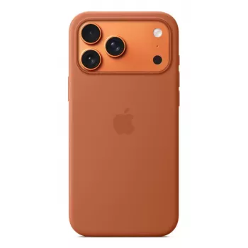 APPLE iPhone 17 Pro Max – funda de silicona con MagSafe – terracota