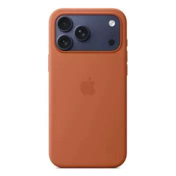 APPLE iPhone 17 Pro Max – funda de silicona con MagSafe – terracota