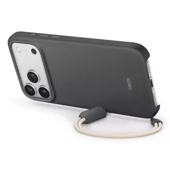 APPLE Beats iPhone 17 Pro Max - funda con soporte con MagSafe y control de cámara - gris granito