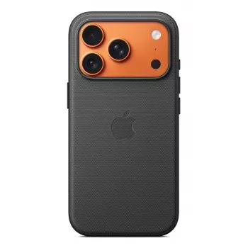 Funda Apple iPhone 17 Pro TechWoven Case con MagSafe negra