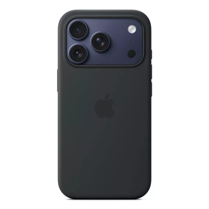 Apple funda de silicona con MagSafe iPhone 17 Pro negro
