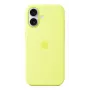 Funda Apple iPhone 17 funda de silicona con MagSafe amarillo neón