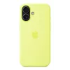 Funda Apple iPhone 17 funda de silicona con MagSafe amarillo neón