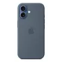 APPLE iPhone 17 – funda de silicona con MagSafe – Anchor Blue