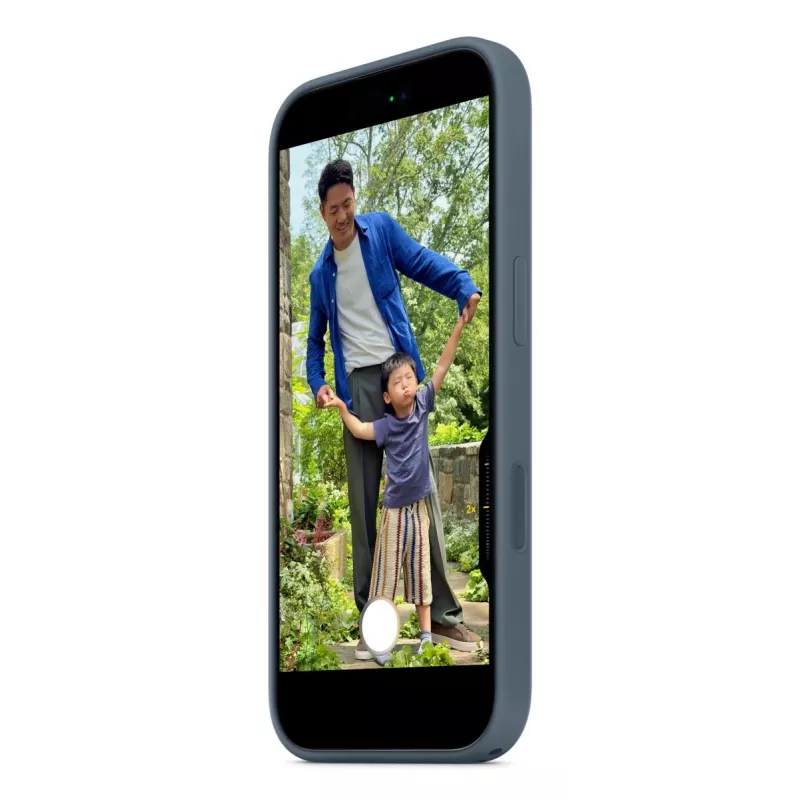 APPLE iPhone 17 – funda de silicona con MagSafe – Anchor Blue