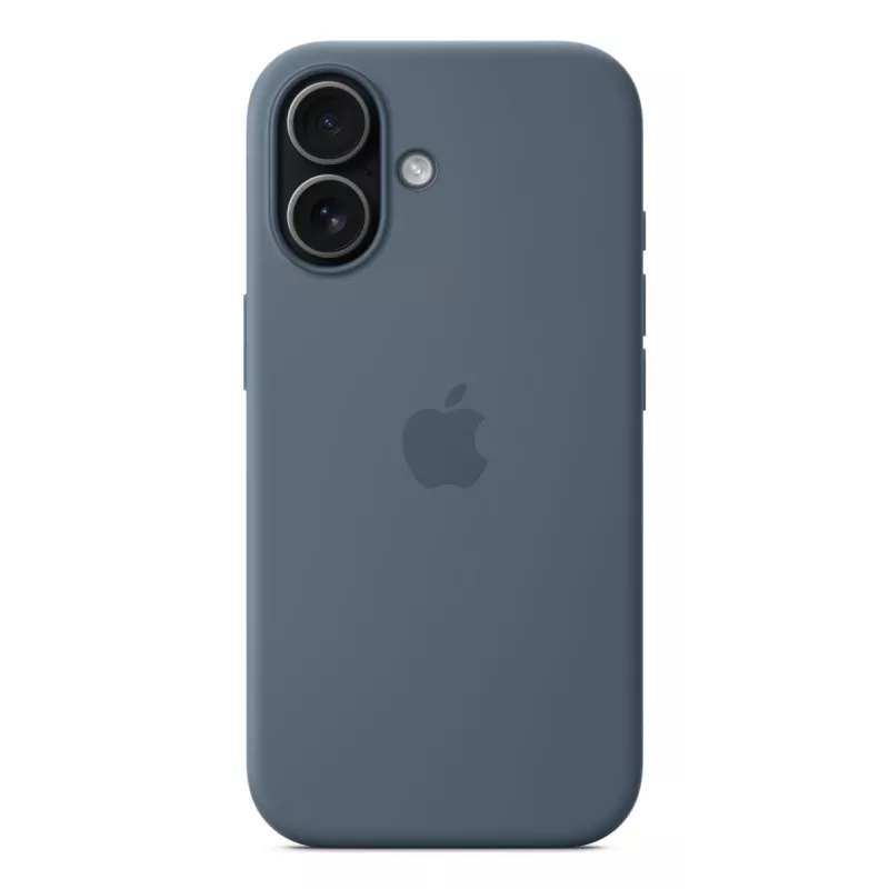 APPLE iPhone 17 – funda de silicona con MagSafe – Anchor Blue