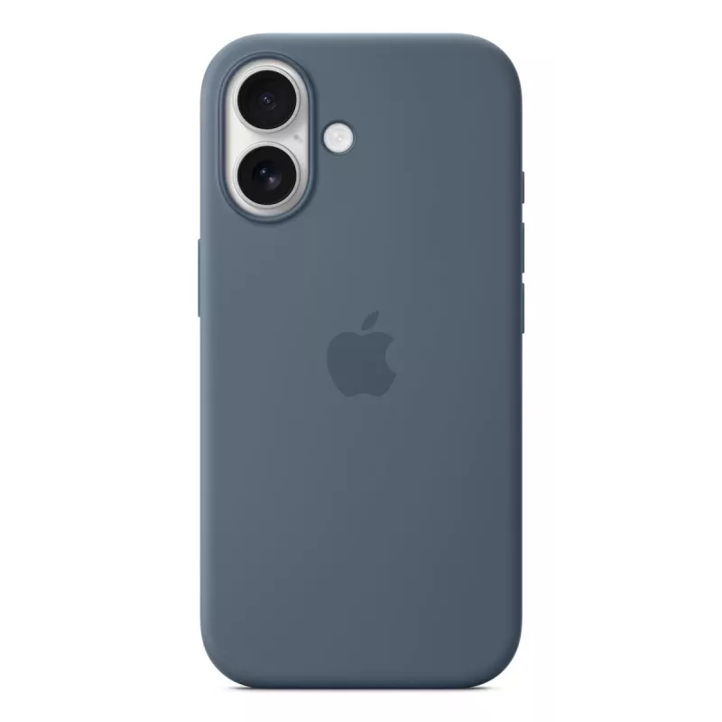 APPLE iPhone 17 – funda de silicona con MagSafe – Anchor Blue