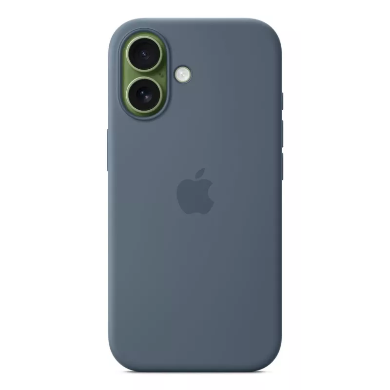 APPLE iPhone 17 – funda de silicona con MagSafe – Anchor Blue