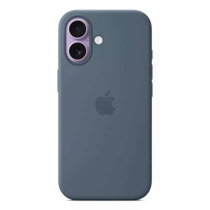 APPLE iPhone 17 – funda de silicona con MagSafe – Anchor Blue