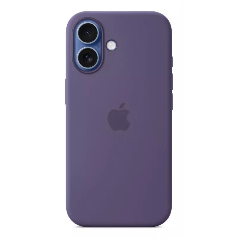 Funda de silicona Apple iPhone 17 Lila Fog Monochromatic