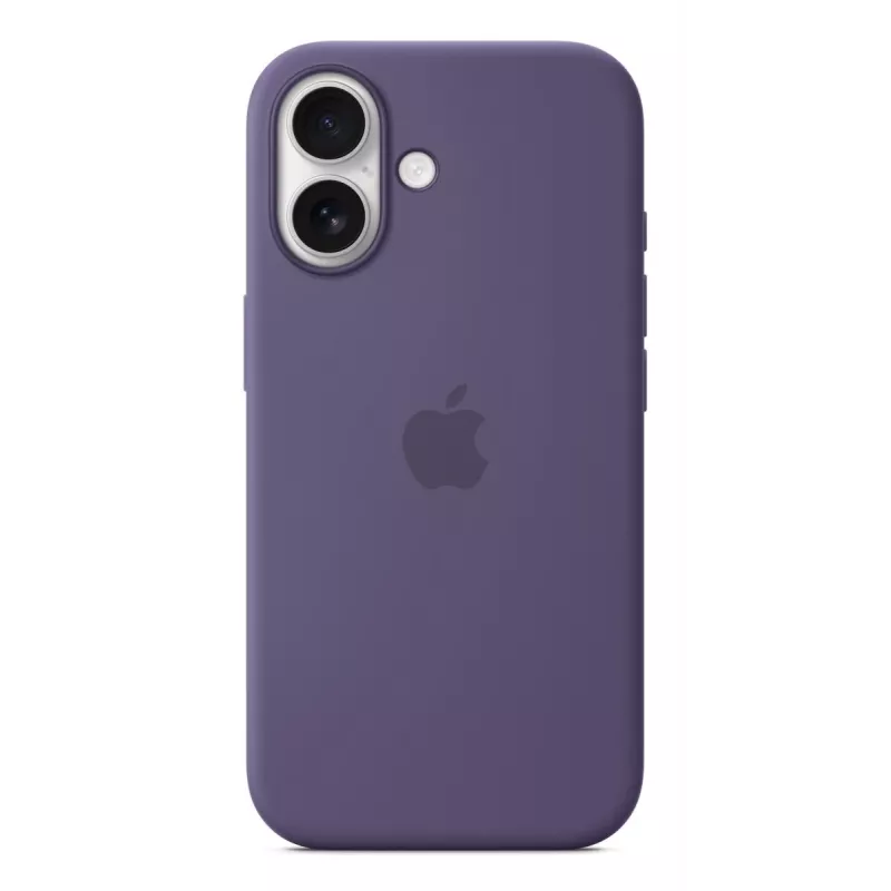 Funda de silicona Apple iPhone 17 Lila Fog Monochromatic