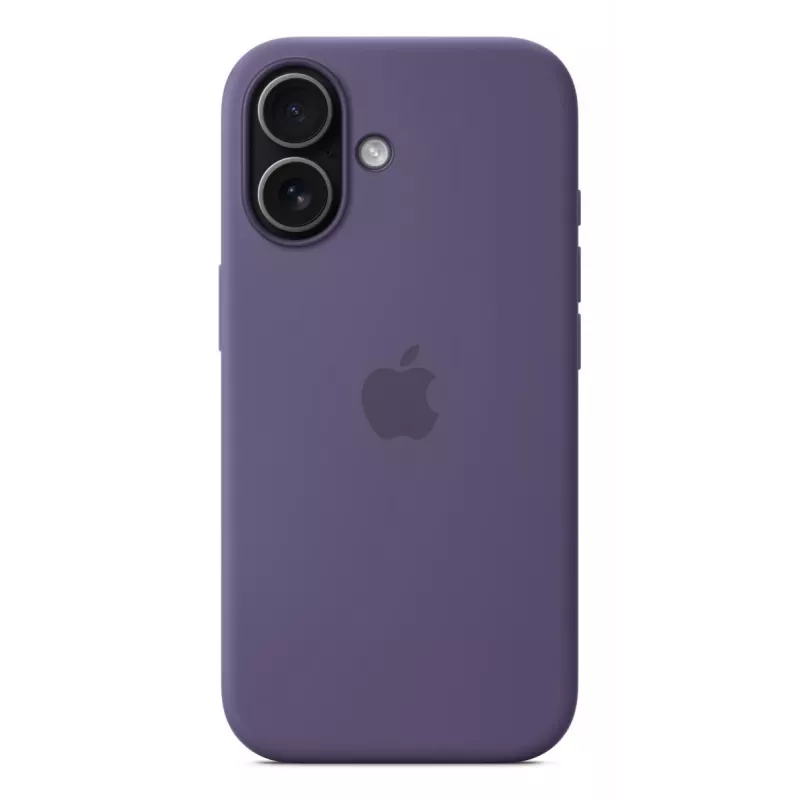 Funda de silicona Apple iPhone 17 Lila Fog Monochromatic