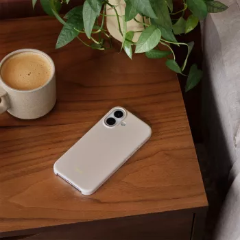 Funda Apple Beats iPhone 17 funda con MagSafe y control de cámara Lime Stone