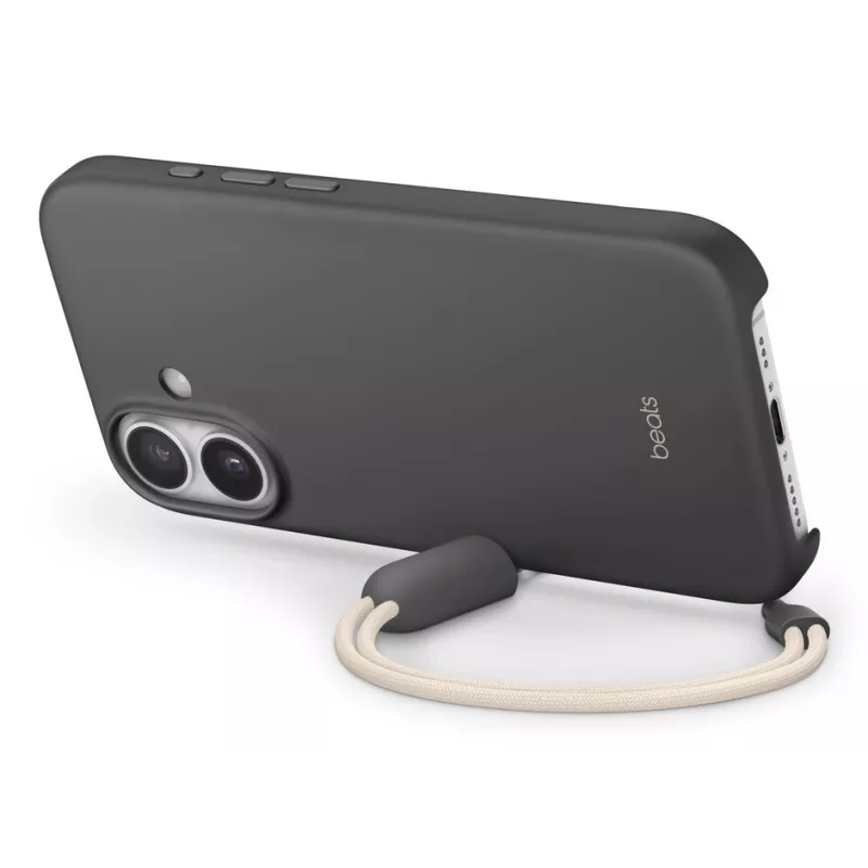 APPLE Beats iPhone 17 - funda con soporte con MagSafe y control de cámara - gris granito