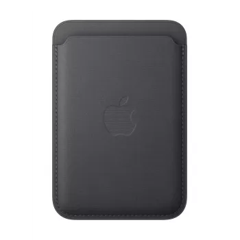 Tarjetero Apple iPhone FineWoven Wallet con MagSafe negro Microtwill