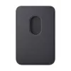 Tarjetero Apple iPhone FineWoven Wallet con MagSafe negro Microtwill