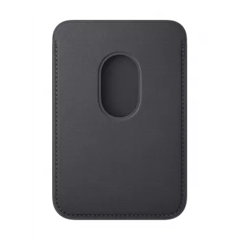 Tarjetero Apple iPhone FineWoven Wallet con MagSafe negro Microtwill