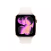 Apple Watch Series 11 GPS 42mm caja de aluminio oro rosa correa deportiva Light Blush S/M
