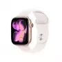 Apple Watch Series 11 GPS 42mm caja de aluminio oro rosa correa deportiva Light Blush S/M