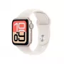Apple Watch SE 3 GPS 40mm Caja de aluminio Starlight con correa deportiva Starlight M/L
