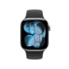 Apple Watch Series 11 GPS + Cellular 42mm Caja de aluminio gris espacial con correa deportiva negra - S/M