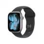 Apple Watch Series 11 GPS + Cellular 42mm Caja de aluminio gris espacial con correa deportiva negra - S/M