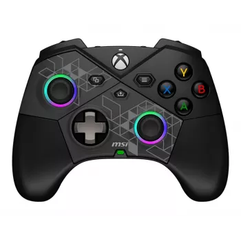 Mando MSI FORCE PRO W CONTROLLER negro USB 2.0 con cable e inalámbrico