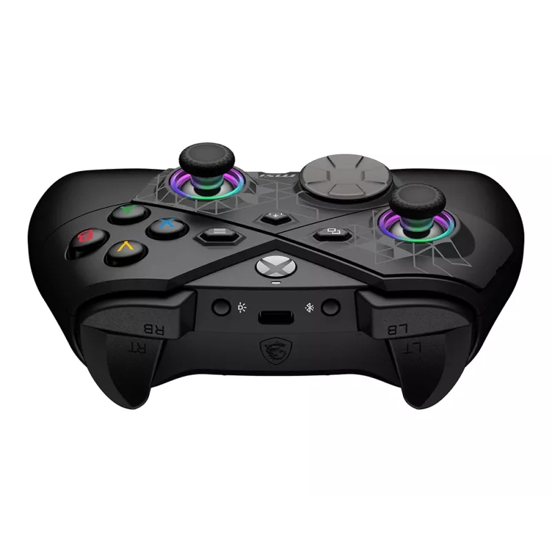 Mando MSI FORCE PRO W CONTROLLER negro USB 2.0 con cable e inalámbrico