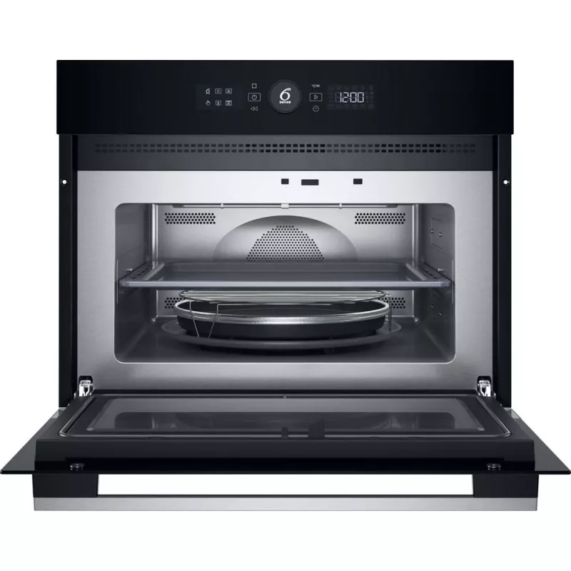 Whirlpool WMW57DHMX microondas combinado para empotrar negro, acero inoxidable 40 L 900 W