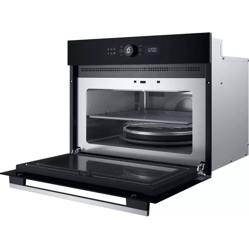 Whirlpool WMW57DHMX microondas combinado para empotrar negro, acero inoxidable 40 L 900 W