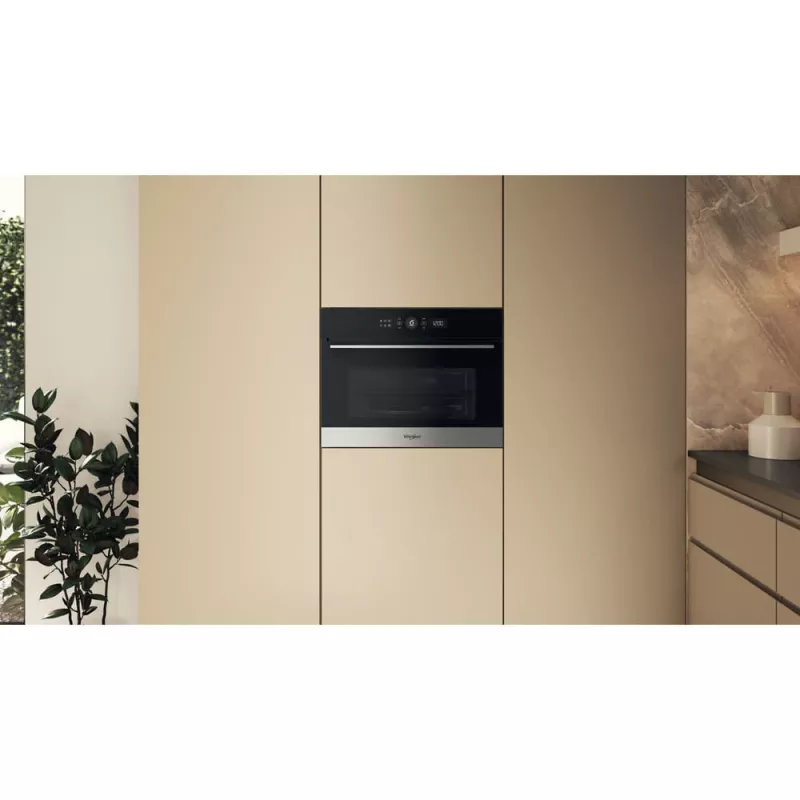 Whirlpool WMW57DHMX microondas combinado para empotrar negro, acero inoxidable 40 L 900 W