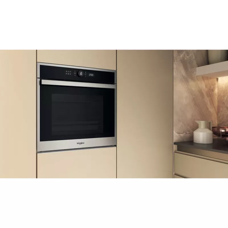 Whirlpool WOI4S8CM1SXA 73 L negro, acero inoxidable