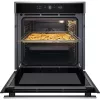 Whirlpool WOI4S8CM1SXA 73 L negro, acero inoxidable